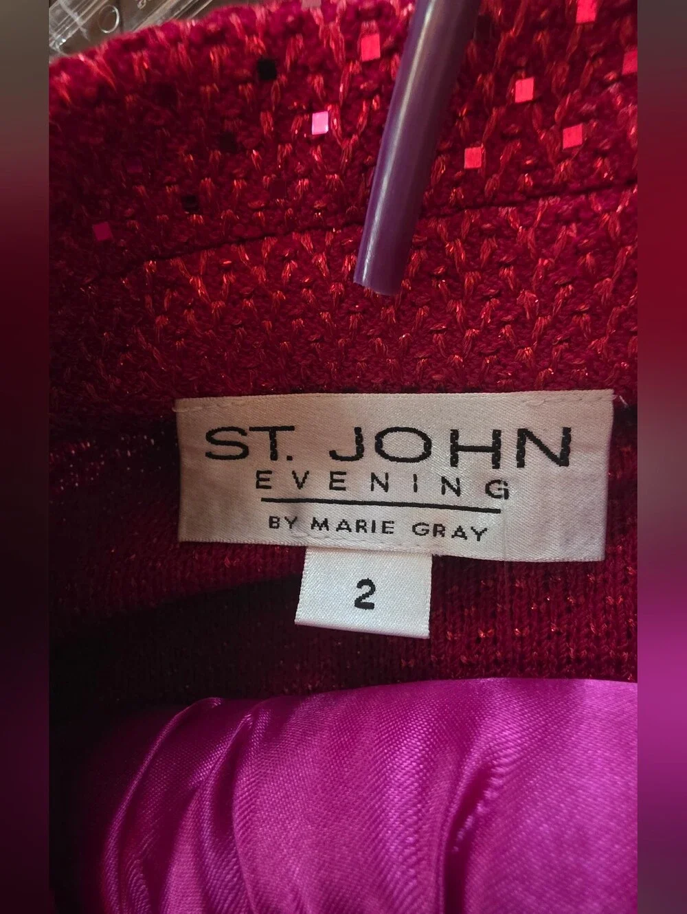 Vintage St. John by Marie Gray Two-Piece Evening Pantsuit